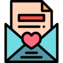 document,files and folders,mail,envelope,communications,heart,email,letter,love,message,send,love and romance,love letter